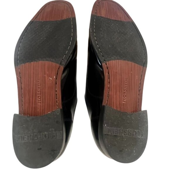 Florsheim Mens Black Leather Cap Toe Oxford Dress Shoes Size 13D - Picture 6 of 7